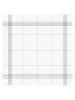 DDDDD 6-delige set: theedoeken "Morvan" wit - (L)65 x (B)60 cm