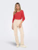 ONLY Sweter w kolorze czerwonym