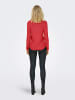 ONLY Sweter w kolorze czerwonym
