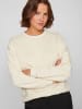 Vila Sweatshirt "Sandy" in Creme