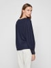 Vila Longsleeve "Whitna" in Dunkelblau