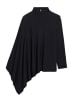 Rodier Wollponcho in Schwarz