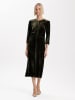 BGN Samtkleid in Khaki