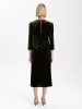 BGN Samtkleid in Khaki