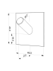 Tiger 2er-Set: Handtuchhaken ''Square'' in Silber - (B)4,5 x (H)4,5 x (T)2,7 cm