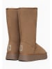 Gooce Leder-Winterstiefel "Elidir" in Hellbraun