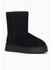 Gooce Leder-Winterstiefel "Fairfield" in Schwarz