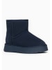 Gooce Leder-Winterboots "Thimble" in Dunkelblau