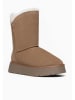 Gooce Leder-Winterstiefel "Breezy" in Hellbraun