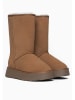 Gooce Leder-Winterstiefel "Pikes" in Hellbraun