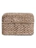 House Nordic Sieradenkastje "Marrakech" bruin - (B)11 x (H)6,5 x (D)11 cm