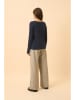 Just Cashmere Kaschmir-Pullover "Grace" in Dunkelblau