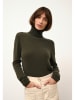 Just Cashmere Kaschmir-Pullover "Ava" in Khaki