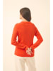 Just Cashmere Kaschmir-Pullover "Jane" in Orange