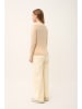 Just Cashmere Kaszmirowy sweter "Jane" w kolorze beżowym