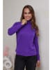 Soft Cashmere Kaschmir-Rollkragenpullover in Lila