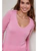 Soft Cashmere Kaszmirowy sweter w kolorze jasnoróżowym