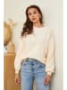 Soft Cashmere Pullover in Beige
