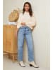 Soft Cashmere Sweter w kolorze beżowym