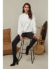 Soft Cashmere Pullover in Weiß