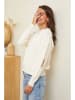 Soft Cashmere Pullover in Creme