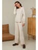 Soft Cashmere 2-delige outfit crème