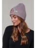 Soft Cashmere Mütze in Taupe