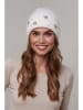 Soft Cashmere Czapka w kolorze białym
