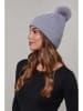 Soft Cashmere Muts grijs