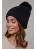Soft Cashmere Mütze in Schwarz