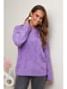 Soft Cashmere Sweter w kolorze fioletowym
