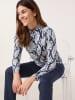 Gerry Weber Longsleeve in Beige/ Schwarz