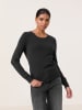 TAIFUN Pullover in Schwarz