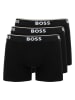 Hugo Boss Underwear 3-delige set: boxershorts zwart