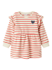 name it Jurk "Torina" beige/rood