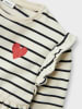 name it Jurk "Torina" beige/zwart