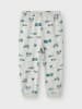 name it Sweatbroek "Troy" grijs/blauw