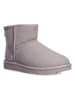UGG Skórzane botki "Classic Mini II" w kolorze jasnoróżowym