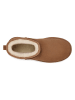 UGG Botki "W Classic Mini Platform" w kolorze jasnobrązowym z wełny jagnięcej