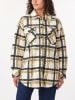 Scotch & Soda Blousejas crème/zwart/kaki