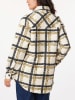 Scotch & Soda Hemdjacke in Creme/ Schwarz/ Khaki