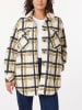 Scotch & Soda Hemdjacke in Creme/ Schwarz/ Khaki