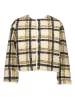 Scotch & Soda Dwustronna kurtka w kolorze zielono-czarno-kremowym