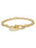 Revoni Vergulde armband met hanger