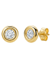 Revoni Gold-Ohrstecker mit Diamanten
