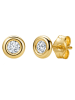 Revoni Gold-Ohrstecker mit Diamanten