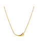 Revoni Vergulde ketting met sierelement - (L)45 cm
