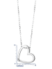 Revoni Zilveren ketting met hanger - (L)45 cm
