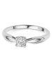 Revoni Weißgold-Ring mit Diamant