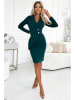 numoco Kleid in Petrol